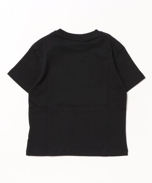 MSGM KIDS（エムエスジーエムキッズ）の「MSGM KIDS ブラッシュロゴTシャツ（Tシャツ/カットソー・キッズ・ベージュ/ブラック×ピンク/ターコイズブルー/ホワイト/ピンク/ブラック・12/14/10/4/8）」の19枚目の写真