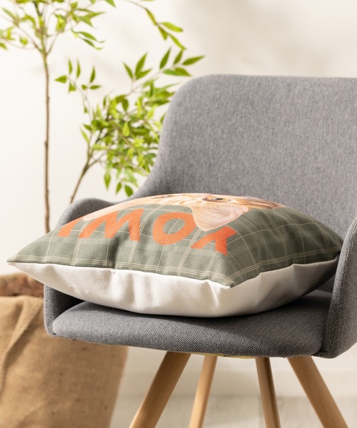 Purr Purr クッションカバー コットンリネン（クッション/クッション