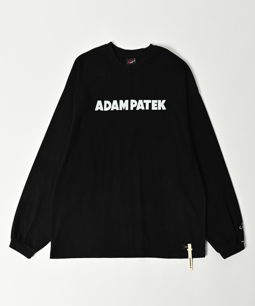 ADAM PATEK(アダムパテック)の「【ADAMPATEK/アダムパテック】basic logo long sleeve T/ロゴロングスリーブTシャツ(Tシャツ/カットソー・メンズ・オレンジ/パープル/ホワイト/ブラック・1/2)」の21枚目の写真