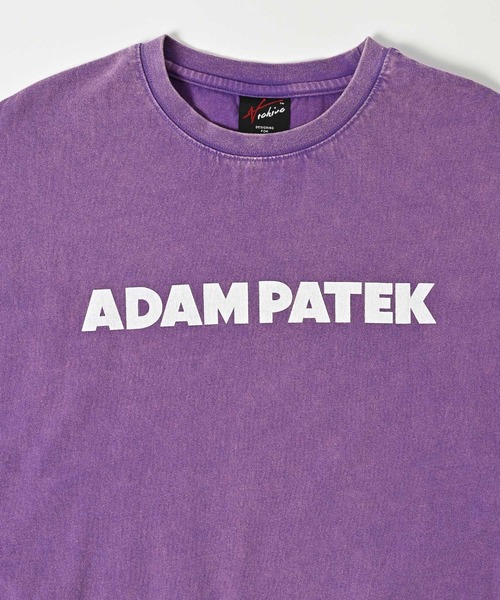 ADAM PATEK(アダムパテック)の「【ADAMPATEK/アダムパテック】basic logo long sleeve T/ロゴロングスリーブTシャツ(Tシャツ/カットソー・メンズ・オレンジ/パープル/ホワイト/ブラック・1/2)」の17枚目の写真