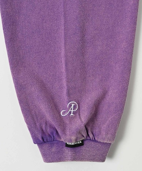 ADAM PATEK(アダムパテック)の「【ADAMPATEK/アダムパテック】basic logo long sleeve T/ロゴロングスリーブTシャツ(Tシャツ/カットソー・メンズ・オレンジ/パープル/ホワイト/ブラック・1/2)」の16枚目の写真