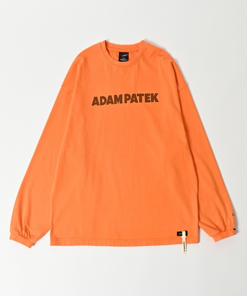 ADAM PATEK(アダムパテック)の「【ADAMPATEK/アダムパテック】basic logo long sleeve T/ロゴロングスリーブTシャツ(Tシャツ/カットソー・メンズ・オレンジ/パープル/ホワイト/ブラック・1/2)」の15枚目の写真