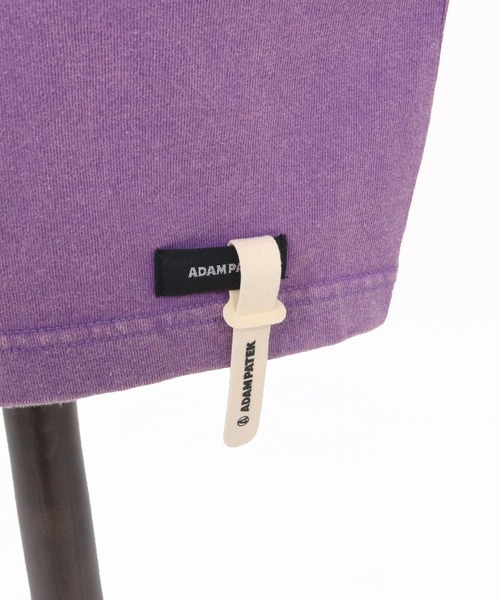 ADAM PATEK(アダムパテック)の「【ADAMPATEK/アダムパテック】basic logo long sleeve T/ロゴロングスリーブTシャツ(Tシャツ/カットソー・メンズ・オレンジ/パープル/ホワイト/ブラック・1/2)」の9枚目の写真