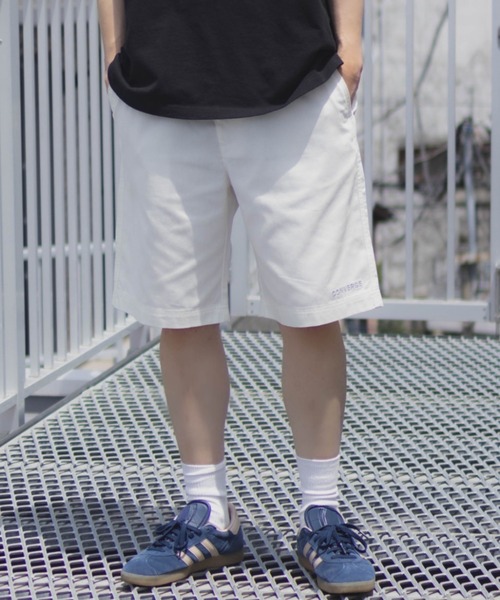 CONVERSE(コンバース)の「【CONVERSE】 ツイルイージーショーツ(その他パンツ・メンズ・チャコールグレー/ブラック/カーキ/サックスブルー/ベージュ/ホワイト・M/L/XL)」の2枚目の写真