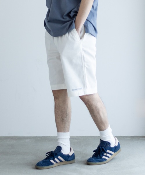 CONVERSE(コンバース)の「【CONVERSE】 ツイルイージーショーツ(その他パンツ・メンズ・チャコールグレー/ブラック/カーキ/サックスブルー/ベージュ/ホワイト・M/L/XL)」の9枚目の写真