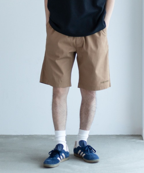 CONVERSE(コンバース)の「【CONVERSE】 ツイルイージーショーツ(その他パンツ・メンズ・チャコールグレー/ブラック/カーキ/サックスブルー/ベージュ/ホワイト・M/L/XL)」の17枚目の写真