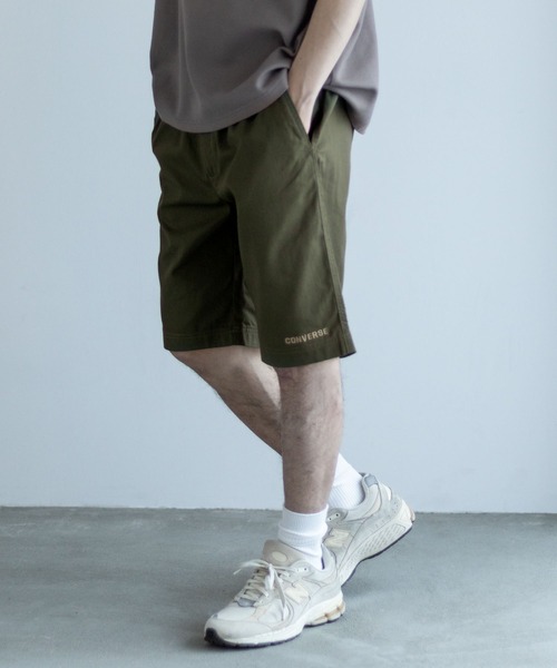 CONVERSE(コンバース)の「【CONVERSE】 ツイルイージーショーツ(その他パンツ・メンズ・チャコールグレー/ブラック/カーキ/サックスブルー/ベージュ/ホワイト・M/L/XL)」の21枚目の写真