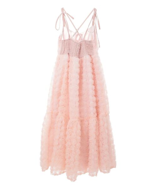 Areeam 3Dフラワーチュールキャミワンピース Areeam｜3Dフラワーチュールキャミワンピース | Rakuten Fashion