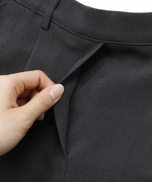 Pierrot（ピエロ）の「接触冷感高見えゆるテーパードパンツ（その他パンツ・レディース・ピンク/チャコール/ベージュ系その他/杢グレー/ブラック/ネイビー・TLL/TM/M/S/PL/PM/PS/L/TL/LL）」の20枚目の写真