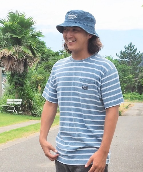 BILLABONG（ビラボン）の「BILLABONG メンズ 【INDIGO COLLECTION】 DENIM HAT ハット 【2025年春夏モデル】/ビラボンロゴデニムバケハ(バケットハット)（ハット・メンズ・ブルー/ブラック・FREE）」の16枚目の写真