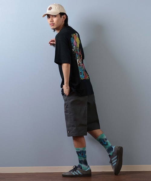 SANTA CRUZ(サンタクルーズ)の「【ムラサキスポーツ限定】SANTACRUZ/サンタクルーズ 半袖Tシャツ バックプリント 502253407(Tシャツ/カットソー・メンズ・ブラック/ホワイト・M/L/XL)」の14枚目の写真