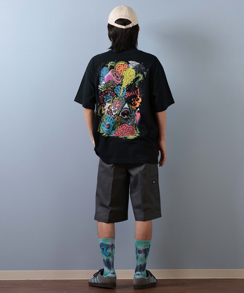 SANTA CRUZ(サンタクルーズ)の「【ムラサキスポーツ限定】SANTACRUZ/サンタクルーズ 半袖Tシャツ バックプリント 502253407(Tシャツ/カットソー・メンズ・ブラック/ホワイト・M/L/XL)」の15枚目の写真