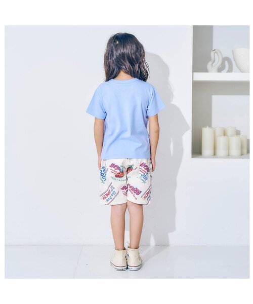 F.O.KIDS（エフオーキッズ）の「【ジュニア対応】カラバリグラフィック半袖Tシャツ（Tシャツ/カットソー・キッズ・オフホワイト/ネイビー/その他11/ピンク/ライム/ブラック/サックスブルー/グレー・160/150/130/140/80/90/100/110/120）」の14枚目の写真