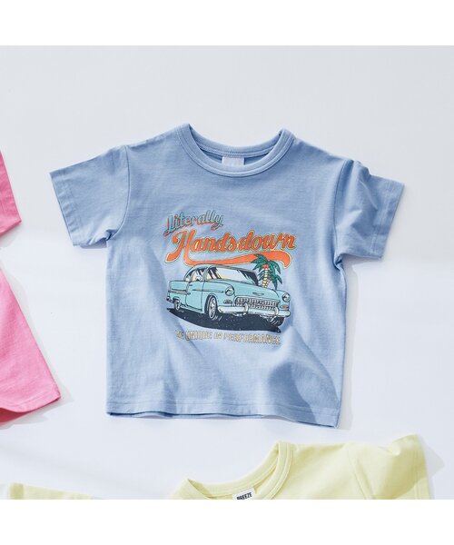 F.O.KIDS（エフオーキッズ）の「【ジュニア対応】カラバリグラフィック半袖Tシャツ（Tシャツ/カットソー・キッズ・オフホワイト/ネイビー/その他11/ピンク/ライム/ブラック/サックスブルー/グレー・160/150/130/140/80/90/100/110/120）」の17枚目の写真