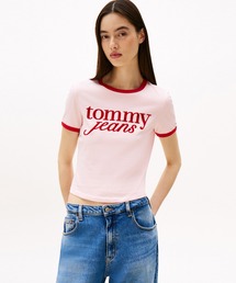 スリムスクリプトリンガーTシャツ
