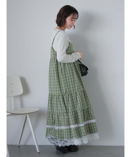 ehka sopo（エヘカソポ）の「リボンチャーム付きカットソー（Tシャツ/カットソー・レディース・ブラック/グレー/サックスブルー/キナリ・F）」の12枚目の写真