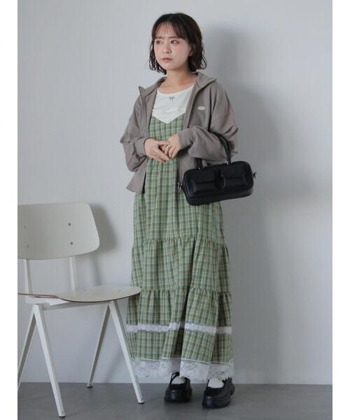 ehka sopo（エヘカソポ）の「リボンチャーム付きカットソー（Tシャツ/カットソー・レディース・ブラック/グレー/サックスブルー/キナリ・F）」の14枚目の写真