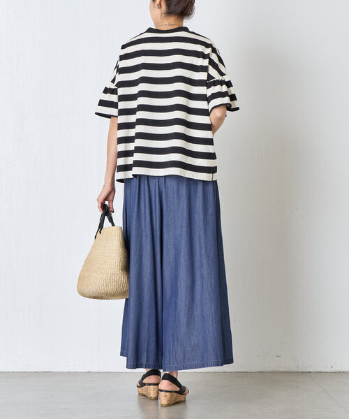 BEARDSLEY（ビアズリー）の「デニムバギー（その他パンツ・レディース・インディゴブルー・FREE）」の16枚目の写真