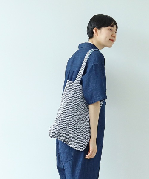 PAR ICI（パーリッシィ）の「【WEB別注】ギンガムチェック×お花刺繍 リバーシブルトートバッグ（トートバッグ・レディース・チェック・FREE）」の4枚目の写真