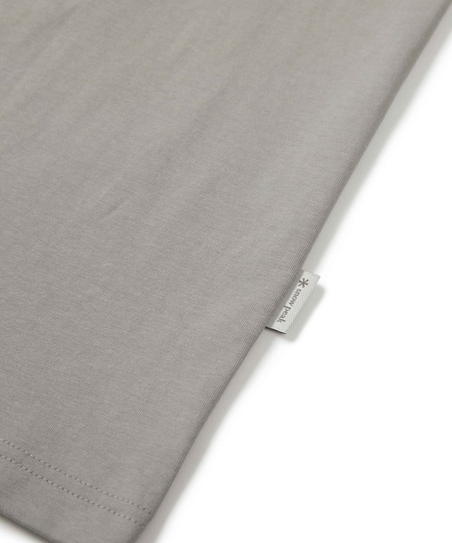 Snow Peak(スノーピーク)の「Aerocool W Patch Short Sleeve T(Tシャツ/カットソー・メンズ・ホワイト/ベージュ/ネイビー/イエロー/ブラック・M/L/XL/XXL)」の11枚目の写真