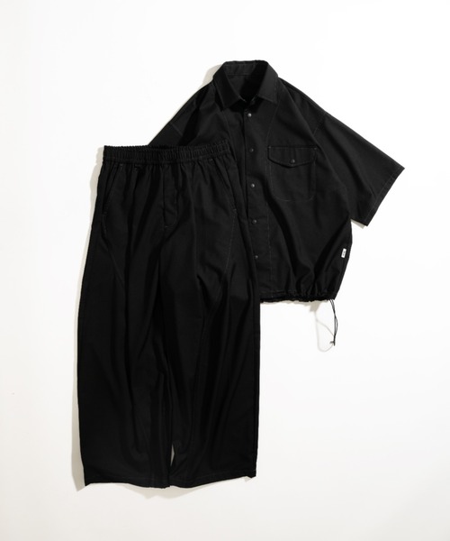 セール】CURVE STITCH SNAP WORK SHIRT /カーブステッチスナップワーク