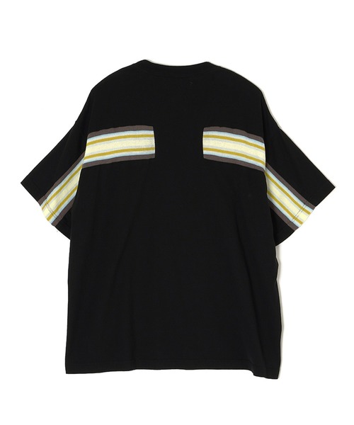 トップス FACETASM RIB BIG TEE [ black ] FACETASM tシャツ FACETASM/ファセッタズム RIB BIG TEE Tシャツ