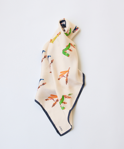 ALEX BEGG×IENA ストール 180×65　ブラック IENA（イエナ）の「ALEX BEGG チェックストール 180*65（）」 - WEAR