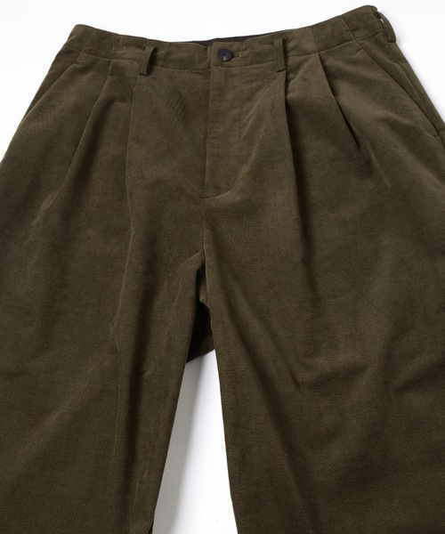 Dulcamara(ドゥルカマラ)の「モールスキンシンプル2タックワイドPT(その他パンツ・メンズ・モスグリーン/ブラック/ミント・0/2/1)」の22枚目の写真