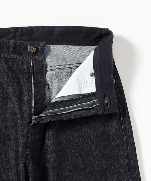 B:MING by BEAMS（ビーミングバイビームス）の「SIMPLE YET Okayama デニム（S～M）（デニムパンツ・レディース・インディゴブルー・SMALL/MEDIUM）」の6枚目の写真