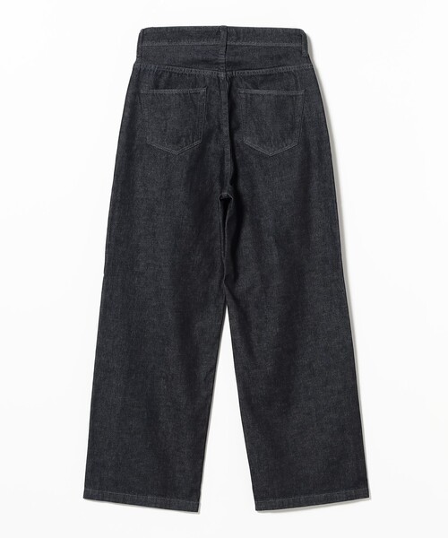 B:MING by BEAMS（ビーミングバイビームス）の「SIMPLE YET Okayama デニム（S～M）（デニムパンツ・レディース・インディゴブルー・SMALL/MEDIUM）」の4枚目の写真