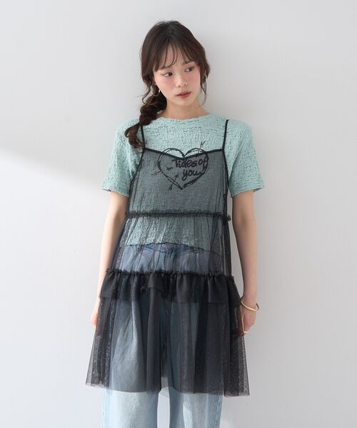 アーシー　クロミア　エリータワン KIDS- アーニャイメージ ワンピースセット/earth music&ecology