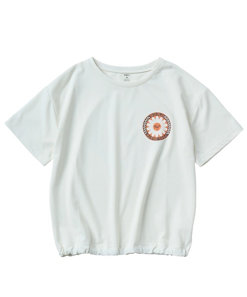 ROXY フラワーグラフィック Tシャツ Mラッシュガード ROXY フラワーグラフィック Tシャツ Mラッシュガード - メルカリ