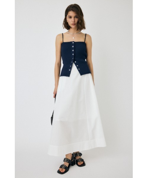 セール】FRONT BUTTON KNIT キャミソール（キャミソール）｜MOUSSY