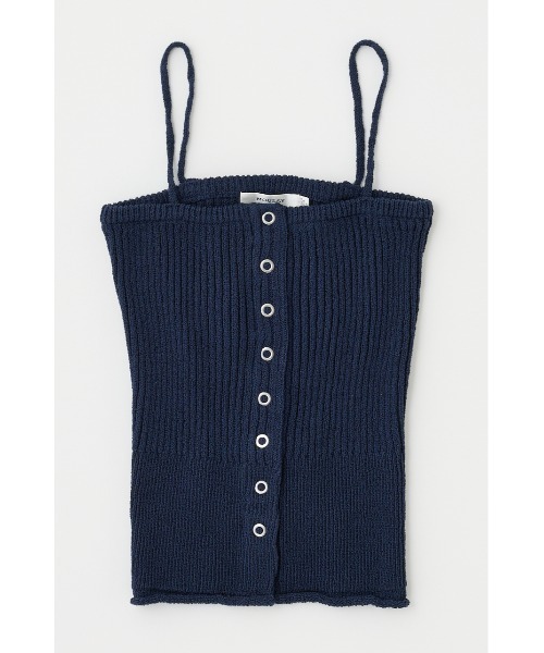 FRONT BUTTON KNIT キャミソール FRONT BUTTON KNIT キャミソール（キャミソール）｜MOUSSY