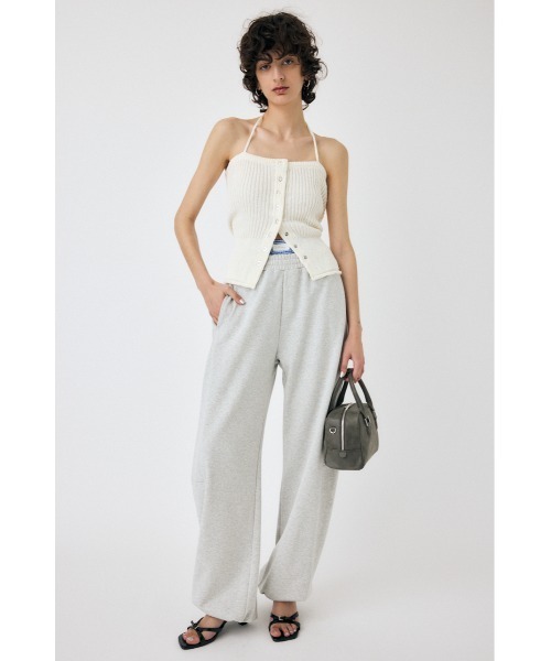 FRONT BUTTON KNIT キャミソール セール】FRONT BUTTON KNIT キャミソール（キャミソール