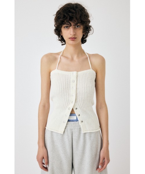 s　moussy MESH KNIT キャミソール MOUSSY | MESH KNIT キャミソール (キャミソール ) |SHEL'TTER