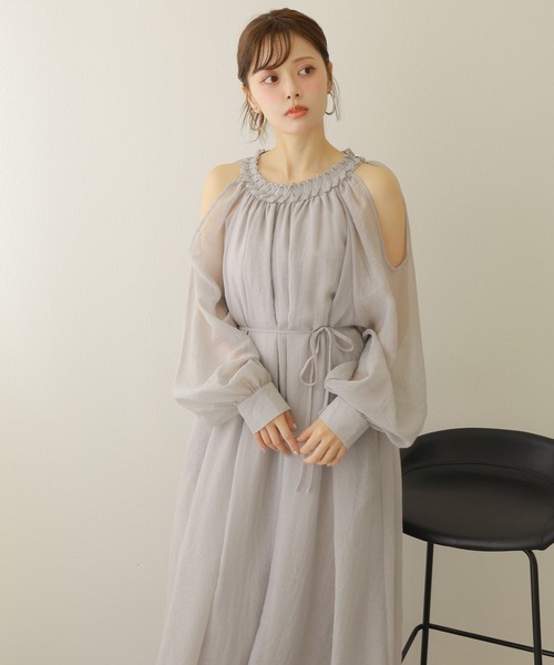 YILON イロン Layered gather opワンピース YILON Layered gather op ワンピース