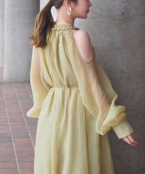 YILON イロン Layered gather opワンピース YILON イロン Layered gather opワンピース YILON MADE