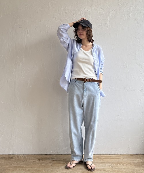 LBC(エルビーシー)の「ロゴ刺繍キャップ(キャップ・レディース・チャコール/ブラック/グリーン/ベージュ・FREE)」の22枚目の写真