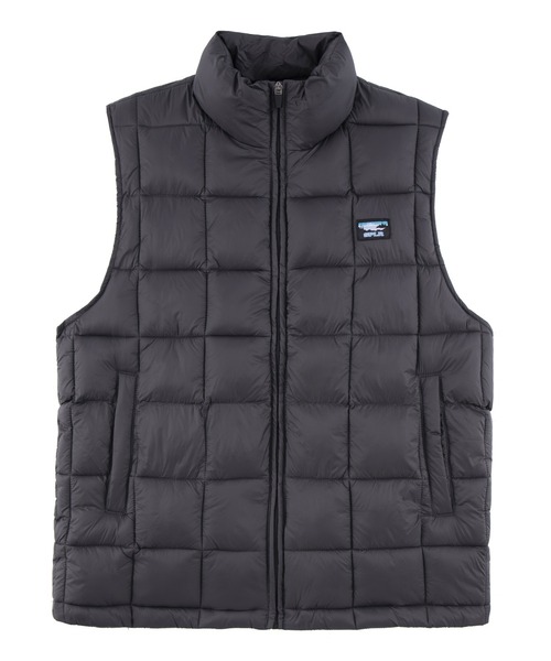 SPLR(エス・ピー・エル・アール)の「SPLR/エスピーエルアール Squere Stitch Down Vest 中綿ベスト(ベスト・メンズ・チャコール・L/XL)」の2枚目の写真