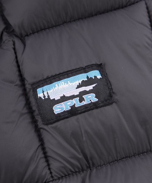 SPLR(エス・ピー・エル・アール)の「SPLR/エスピーエルアール Squere Stitch Down Vest 中綿ベスト(ベスト・メンズ・チャコール・L/XL)」の16枚目の写真