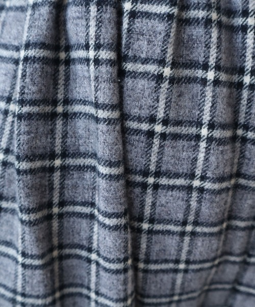 bulle de savon（ビュルデサボン）の「mini CHECK パンツ（その他パンツ・レディース・ブラック/ブルー・FREE）」の21枚目の写真