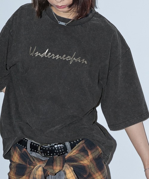 Anchor Smith(アンカー スミス)の「ヴィンテージ加工 オーバーサイズ アソートデザイン 半袖Tシャツ(Tシャツ/カットソー・レディース・ブラック/オフホワイト/ブラック系・M/L)」の14枚目の写真