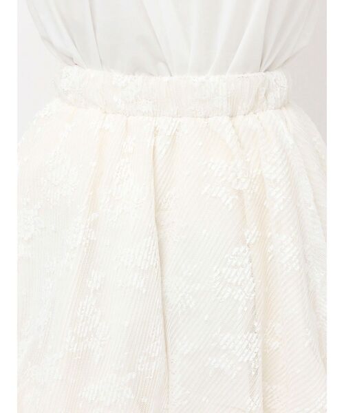 merry jenny(メリージェニー)の「レースバルーンミニスカート(スカート・レディース・オフホワイト/ブラック・FREE)」の6枚目の写真