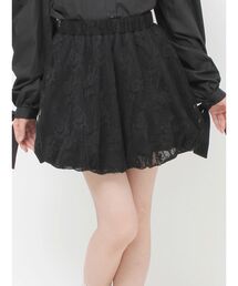 レースバルーンミニスカート