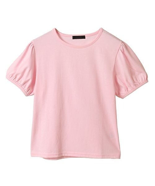 Candy Stripper（キャンディストリッパー）の「PUFF SLEEVE COMPACT Tシャツ（Tシャツ/カットソー・レディース・オフホワイト/ブラック/ピンク/レッド・FREE）」の3枚目の写真