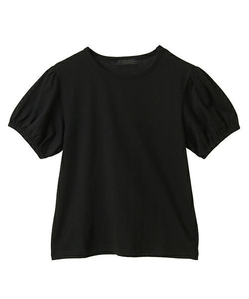 Candy Stripper（キャンディストリッパー）の「PUFF SLEEVE COMPACT Tシャツ（Tシャツ/カットソー・レディース・オフホワイト/ブラック/ピンク/レッド・FREE）」の7枚目の写真