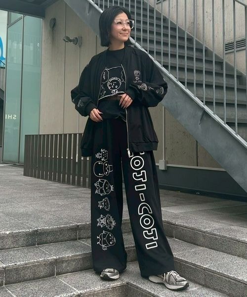 Candy Stripper（キャンディストリッパー）の「【コジコジ×Candy Stripper】コジコジと仲間たち TRACK パンツ（その他パンツ・レディース・レッド/ブラック・FREE）」の16枚目の写真