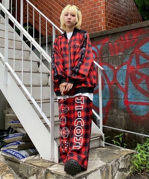 Candy Stripper（キャンディストリッパー）の「【コジコジ×Candy Stripper】コジコジと仲間たち TRACK パンツ（その他パンツ・レディース・レッド/ブラック・FREE）」の11枚目の写真