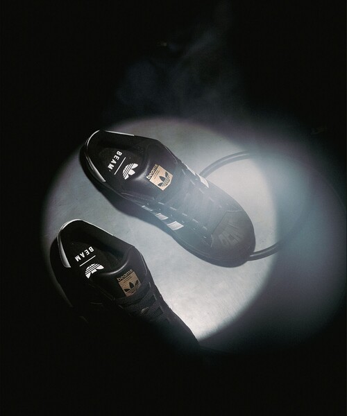 adidas（アディダス）の「【別注】adidas / SUPERSTAR II BLACK（スニーカー・メンズ・ブラック・23.5cm/24.5cm/25.5cm/26.5cm/27.5cm/28.5cm/30.0cm/24.0cm/25.0cm/26.0cm/27.0cm/28.0cm/29.0cm/23㎝）」の4枚目の写真